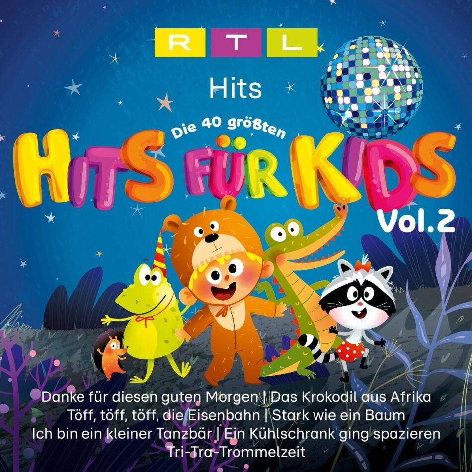 RTL Hits - Die 40 Grössten Hits Für Kids Vol. 2 2 CDs