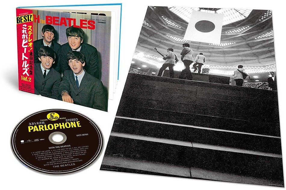 The Beatles - With The Beatles 2026 Reissue, Japanese Mini-LP Sleeve, Japan Edition, Limited Edition, Remastered