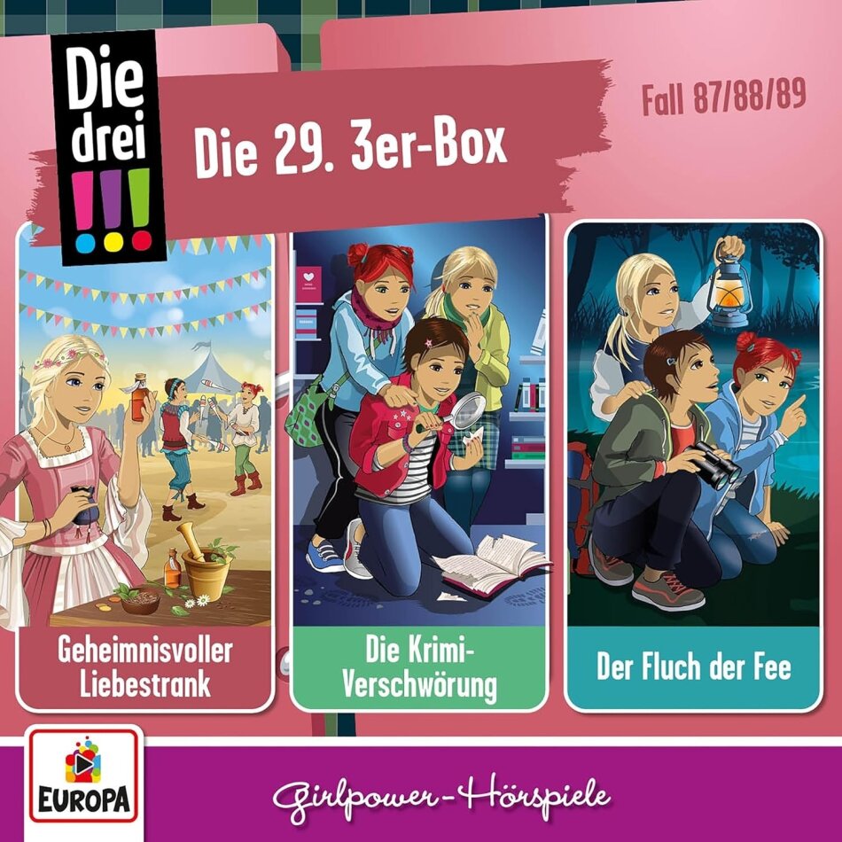 Die Drei !!! - 29./3er Box - Folgen 87-89 3 CD