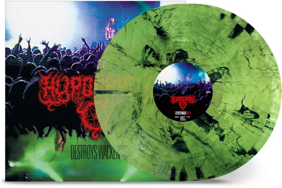 Hypocrisy - Destroys Wacken 2026 Reissue, Nuclear Blast, Galaxy Smoke Marbled Vinyl, 2 LPs