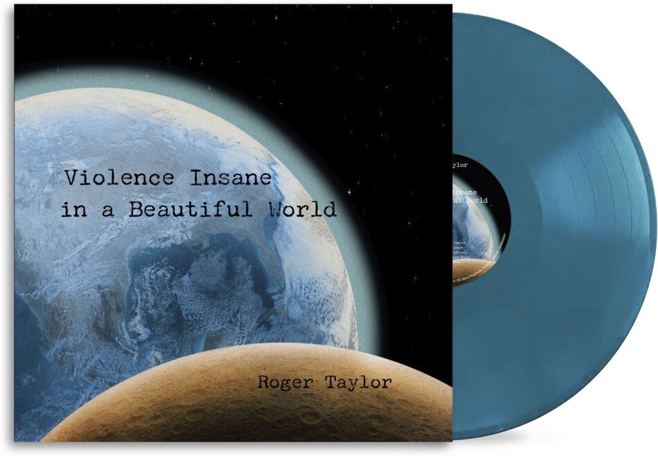 Roger Taylor (Queen) - Violence Insane In A Beautiful World Blue Vinyl, LP