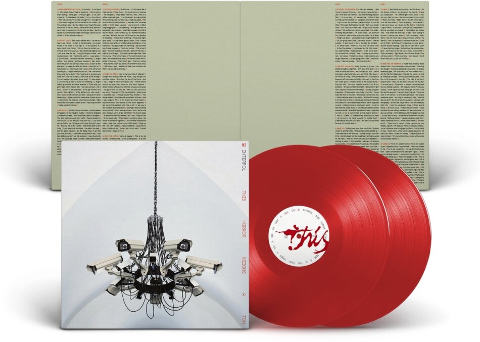 Interpol - This Mirror Weighs a Ton Édition Limitée, Red Vinyl, 2 LP