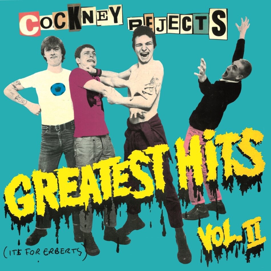 Cockney Rejects - Greatest Hits Vol. 2 2026 Reissue, Cadiz Music, Limited Edition, Sky Blue Vinyl, LP