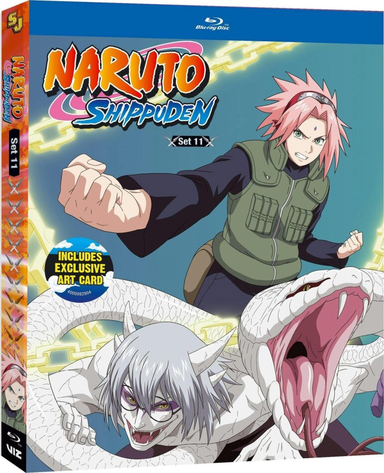 Naruto Shippuden - Set 11 4 Blu-ray