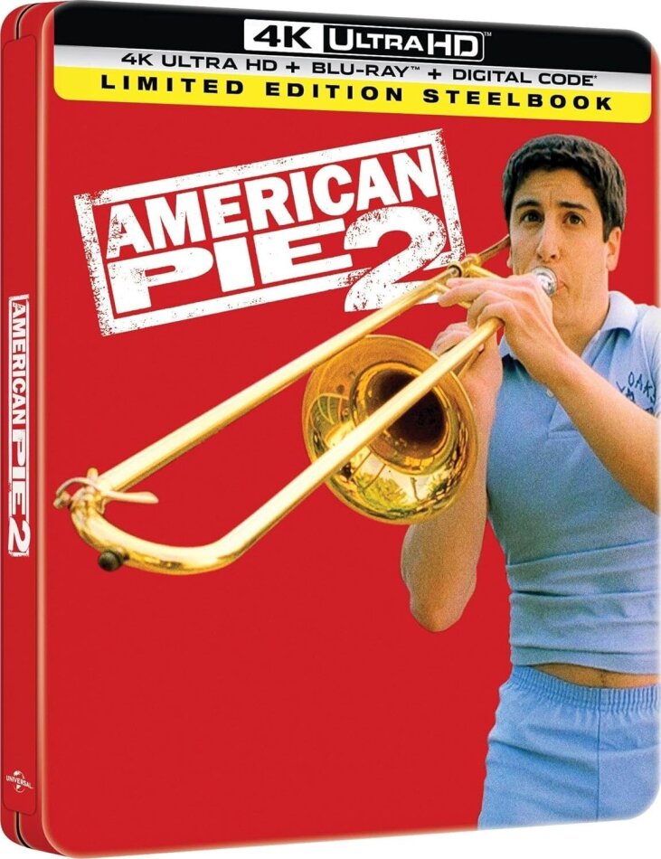 American Pie 2 (2001) Kinoversion, Limited Edition, Steelbook, Unrated, 4K Ultra HD + Blu-ray