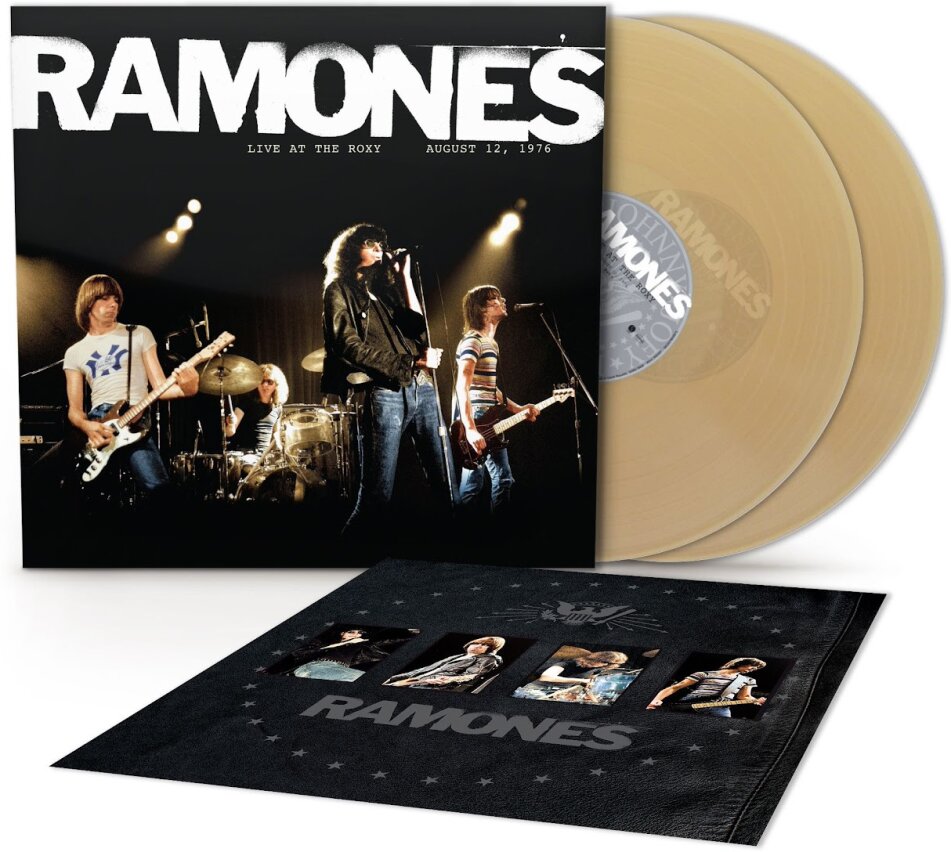 Ramones - Live at The Roxy 8/12/76 2026 Reissue, Rhino, 140 Gramm, Translucent Tan Vinyl, 2 LPs
