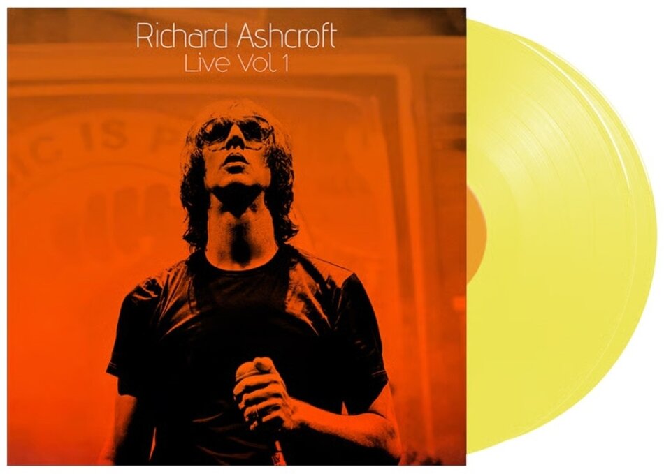 Richard Ashcroft (The Verve) - Richard Ashcroft Live Vol. 1 Yellow Vinyl, 2 LPs