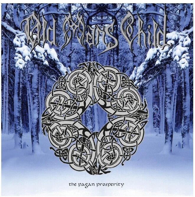 Old Man's Child - Pagan Prosperity 2026 Reissue, Cosmic Key Creations, Limited to 450 Copies, Ultra Clear White And Blue Splatter Vinyl, LP