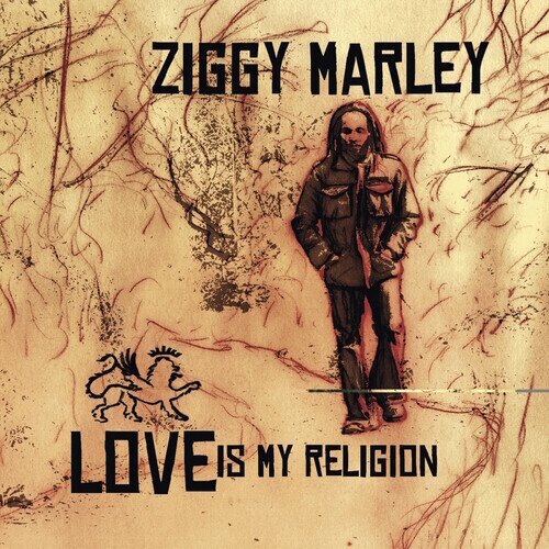 Ziggy Marley - Love Is My Religion 2026 Reissue, Tuff Gong Worldwide, Édition Anniversaire, Édition Limitée, White Vinyl, LP