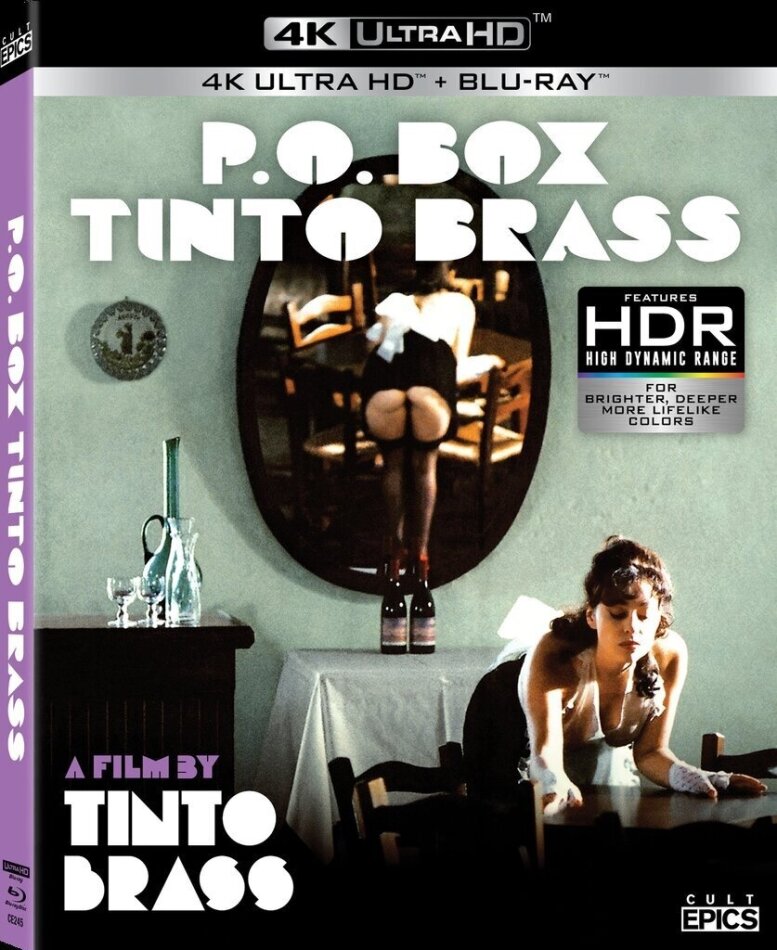 P.O. Box Tinto Brass (1995) 4K Ultra HD + Blu-ray