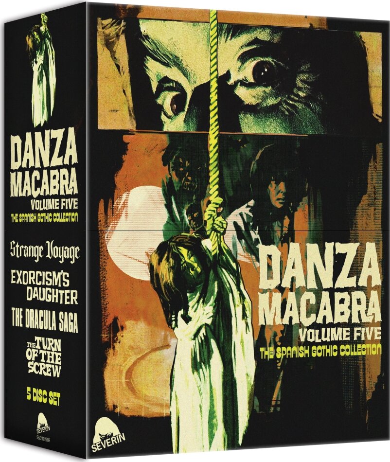 Danza Macabra - Volume Five: The Spanish Gothic Collection - Strange Voyage / Exorcism's Daughter / The Dracula Saga / The Turn of the Screw 5 Blu-rays