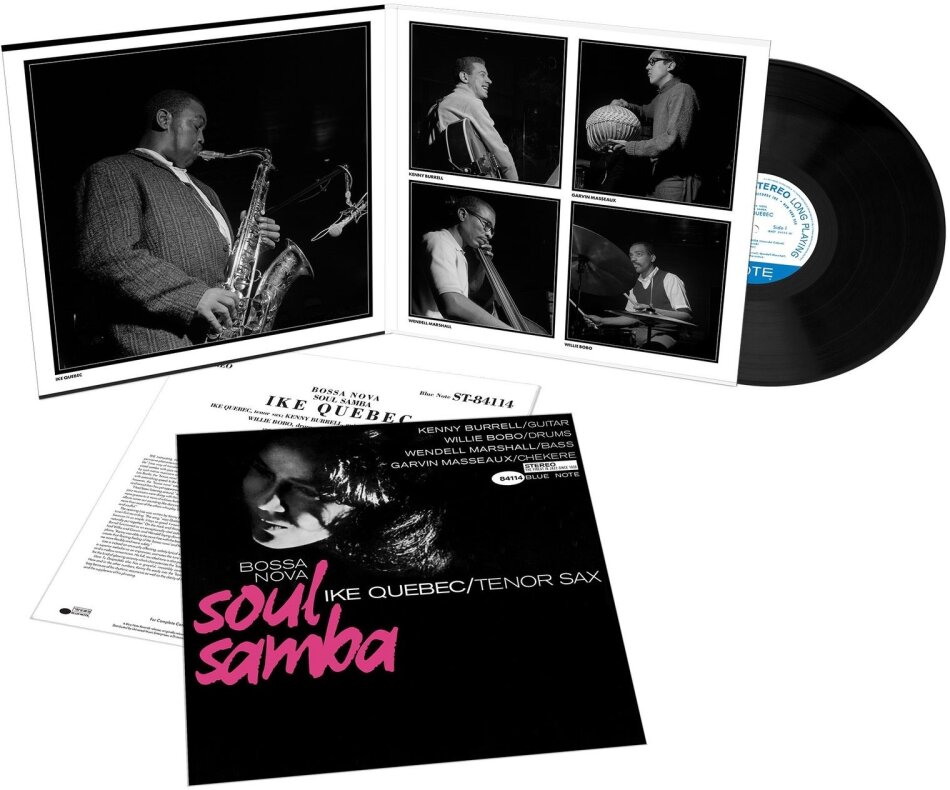 Ike Quebec - Bossa Nova Soul Samba 2026 Reissue, Blue Note Tone Poet Series, LP