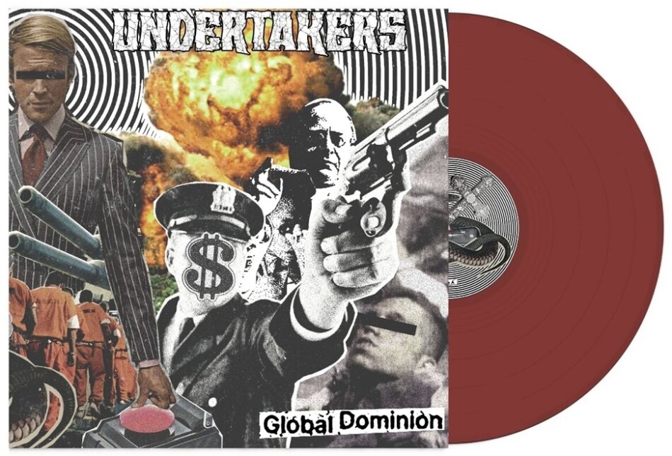 Undertakers - Global Dominion Limited Edition, Rusty Red Vinyl, LP