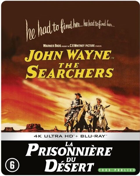 La Prisonnière du désert (1956) Limited Edition, Steelbook, 4K Ultra HD + Blu-ray