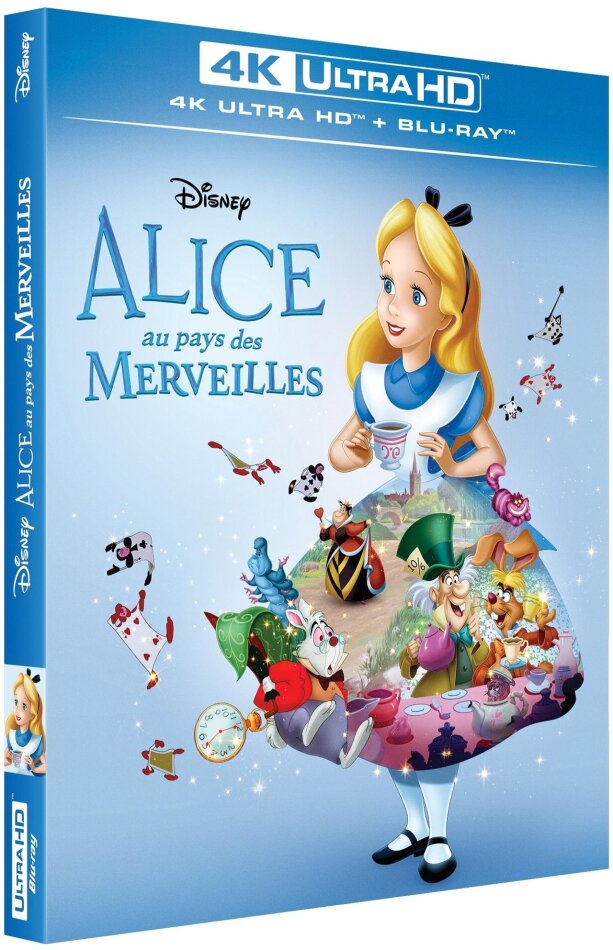 Alice au pays des merveilles (1951) 4K Ultra HD + Blu-ray