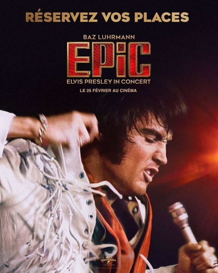 EPIC: Elvis Presley In Concert (2025) 4K Ultra HD + Blu-ray