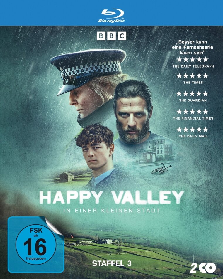 Happy Valley - In einer kleinen Stadt - Staffel 3 BBC, 2 Blu-rays
