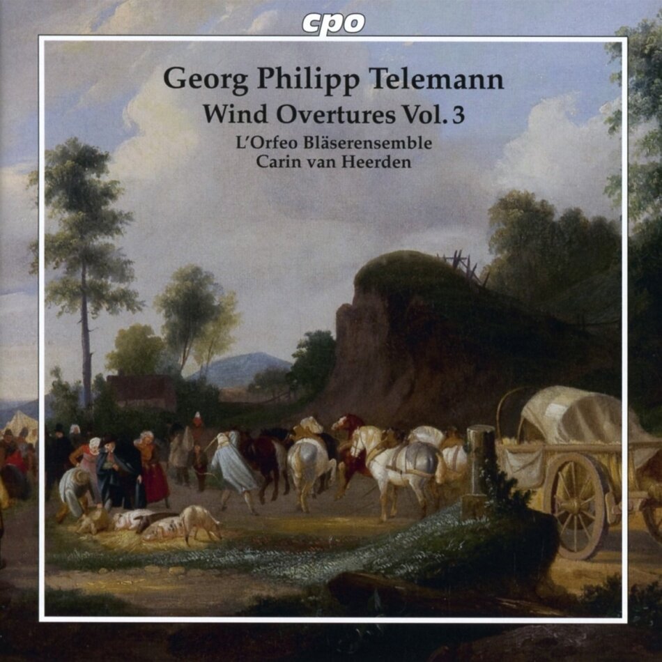 L'Orfeo Bläserensemble, Georg Philipp Telemann (1681-1767) & Carin van Heerden - Wind Overtures - Vol. 3