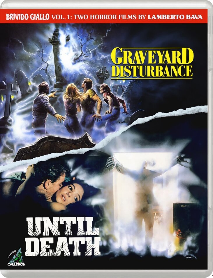 Brivido Giallo Vol. 1 - Graveyard Disturbance / Until Death Standard Edition, 2 Blu-rays