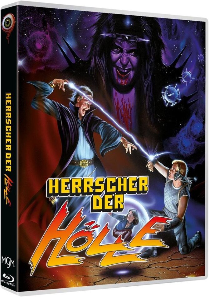Herrscher der Hölle - The Dungeonmaster (1984) Wendecover, Uncut, Blu-ray + DVD