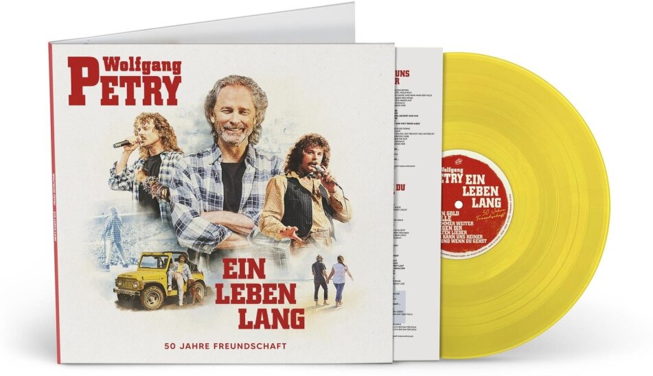Wolfgang Petry - Ein Leben lang Limited, Yellow Vinyl, LP