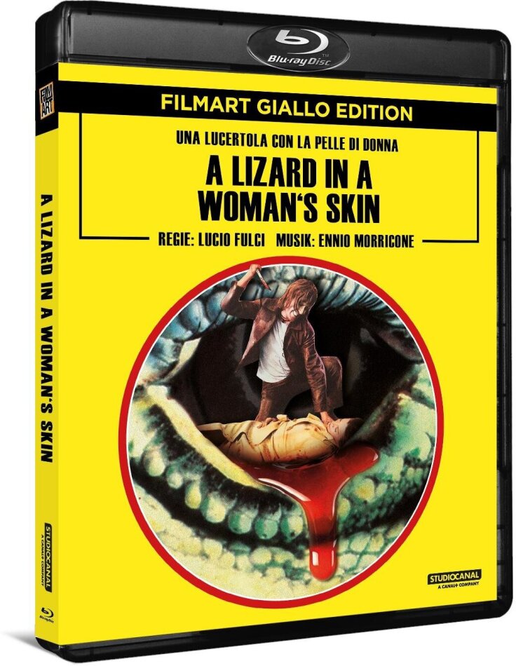 A Lizard in a Woman's Skin (1971) Filmart Giallo Edition, Keepcase