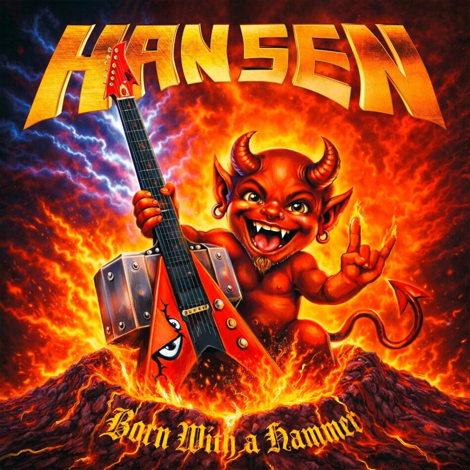 Kai Hansen (Helloween/Gamma Ray/Iron Savior) - Born With A Hammer LP