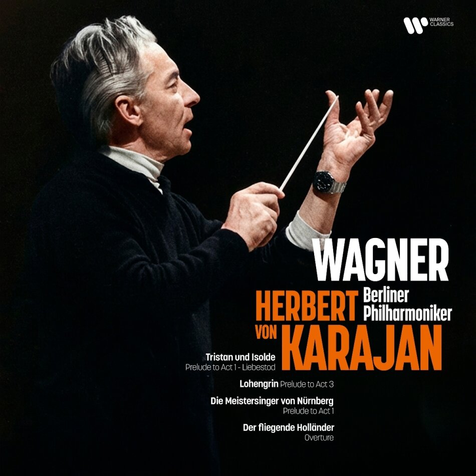 Richard Wagner (1813-1883), Herbert von Karajan & Berliner Philharmoniker - Overtures & Preludes LP