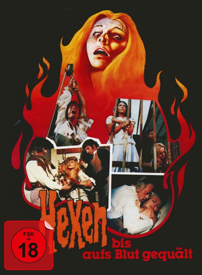 Hexen bis aufs Blut gequält (1970) Cover F, Limited Edition, Mediabook, 4K Ultra HD + 3 Blu-rays