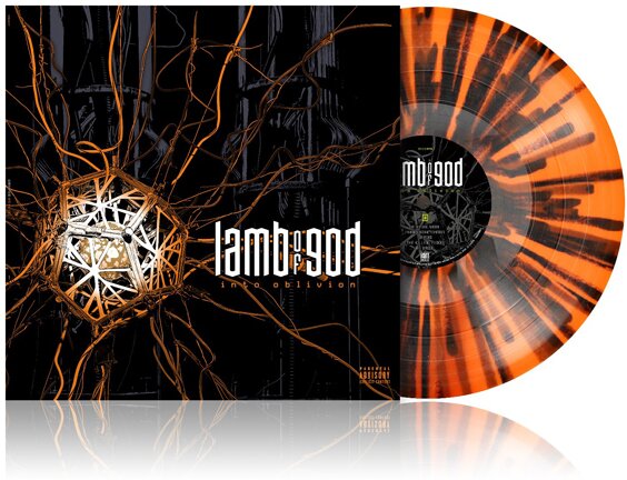 Lamb Of God - Into Oblivion Tour Edition, Neon Orange-Black Splatter Vinyl, LP