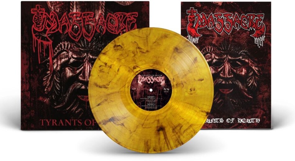 Massacre - Tyrants Of Death Marbled Vinyl, LP