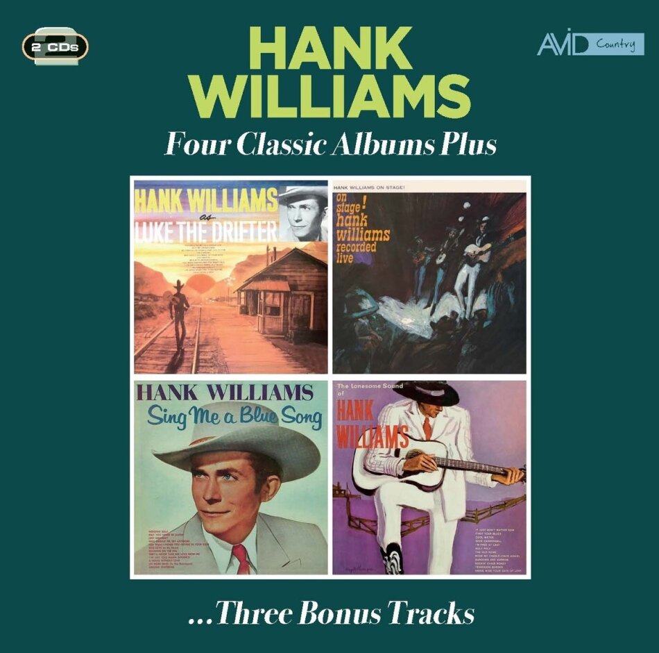 Hank Williams - Four Classic Albums Plus 2 CD