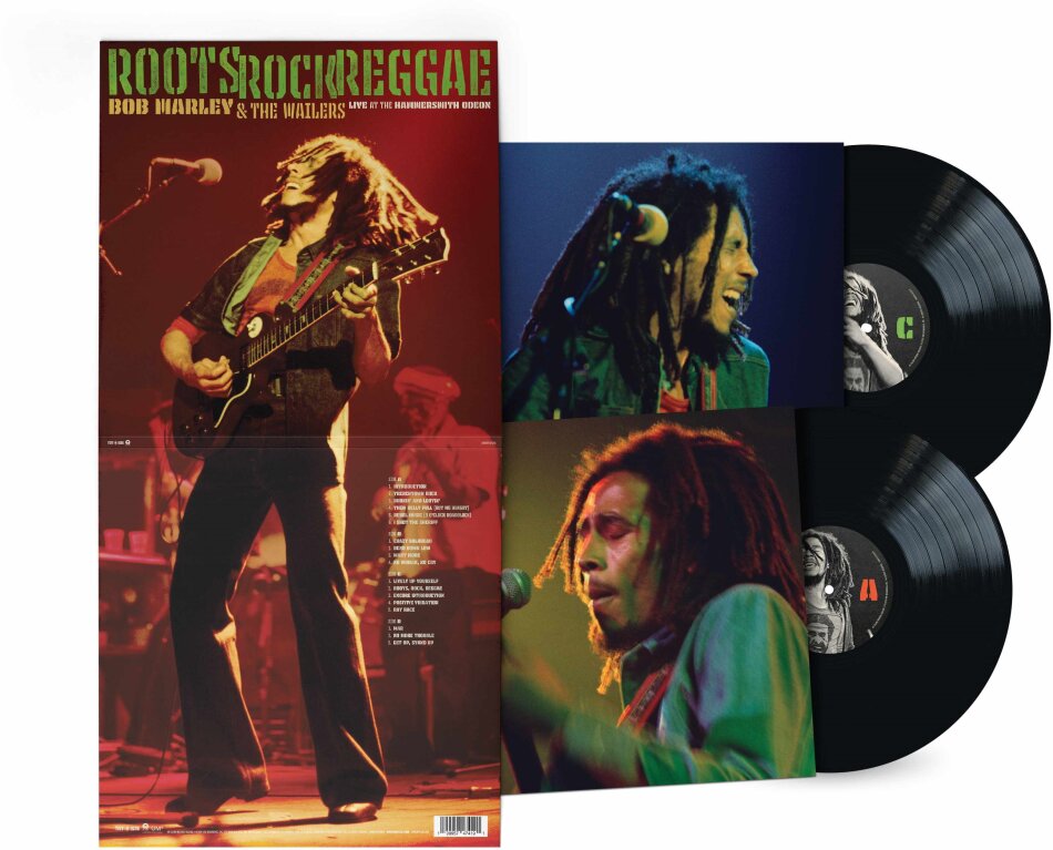 Bob Marley - Roots Rock Reggae: Live At The Hammersmith Odeon Tuff Gong Worldwide, 2 LP