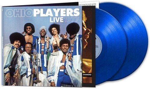 Ohio Players - Live 1977 2026 Reissue, Goldenlane Records, Blue Vinyl, 2 LPs