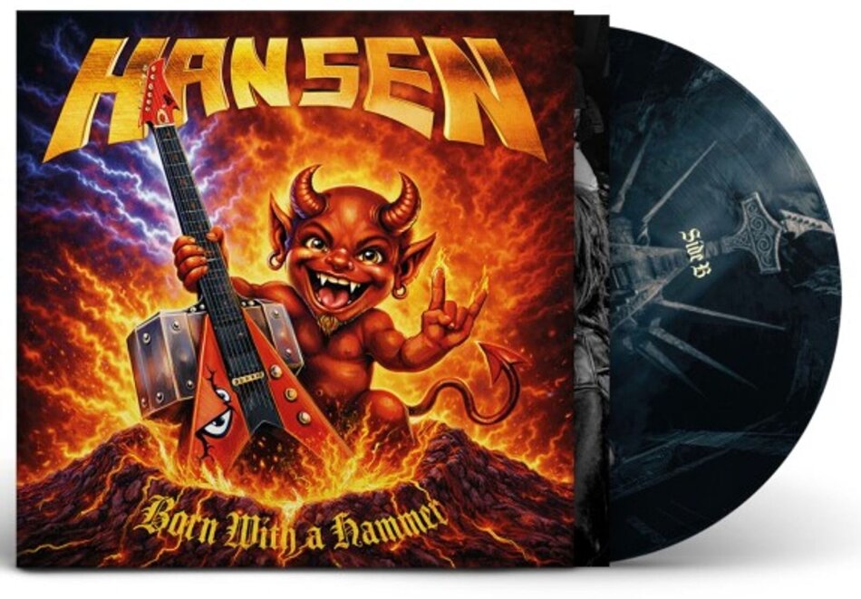Kai Hansen (Helloween/Gamma Ray/Iron Savior) - Born With A Hammer Picture Disc, LP