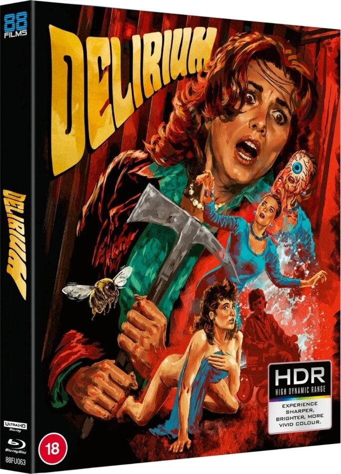 Delirium (1987) The Italian Collection, 4K Ultra HD + Blu-ray