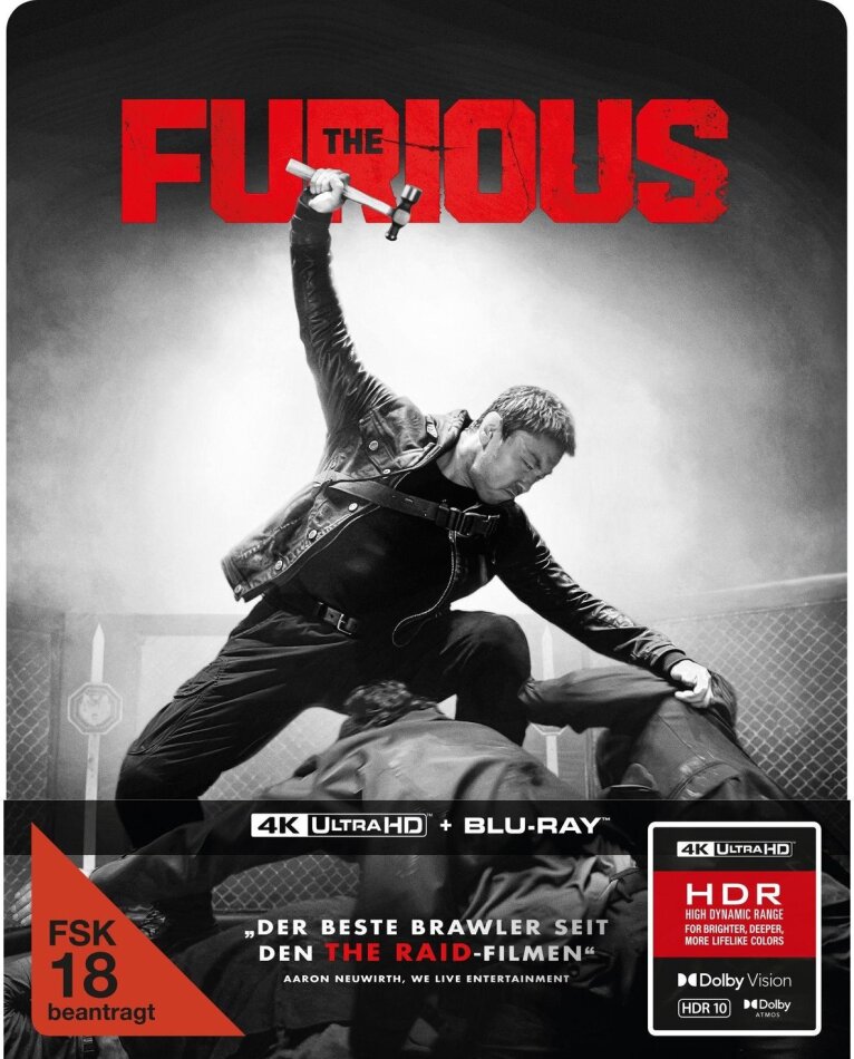 The Furious (2025) Limited Edition, Steelbook, 4K Ultra HD + Blu-ray