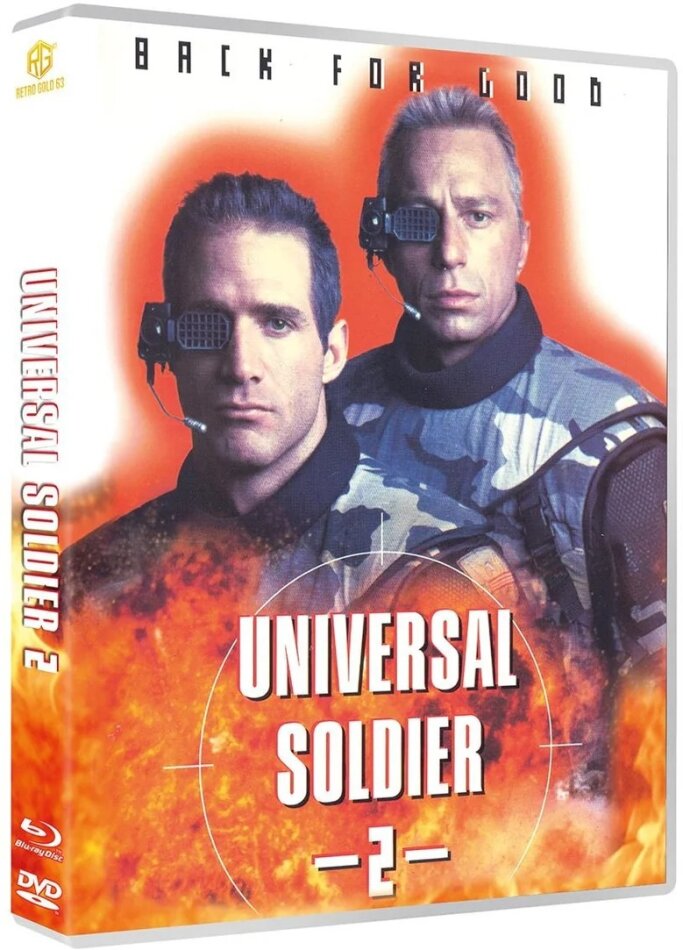 Universal Soldier 2 (1998) Scanavo Box, Limited Edition, Uncut, Blu-ray + DVD