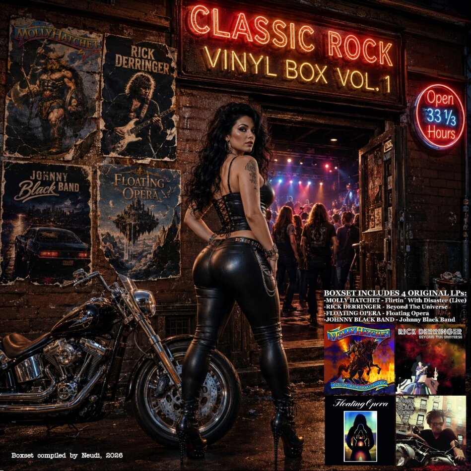 Classic Rock Vinylbox 4 LPs
