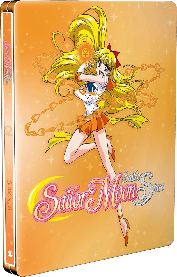 Sailor Moon Sailor Stars - Season 5 Edizione Limitata, Steelbook, 6 Blu-ray