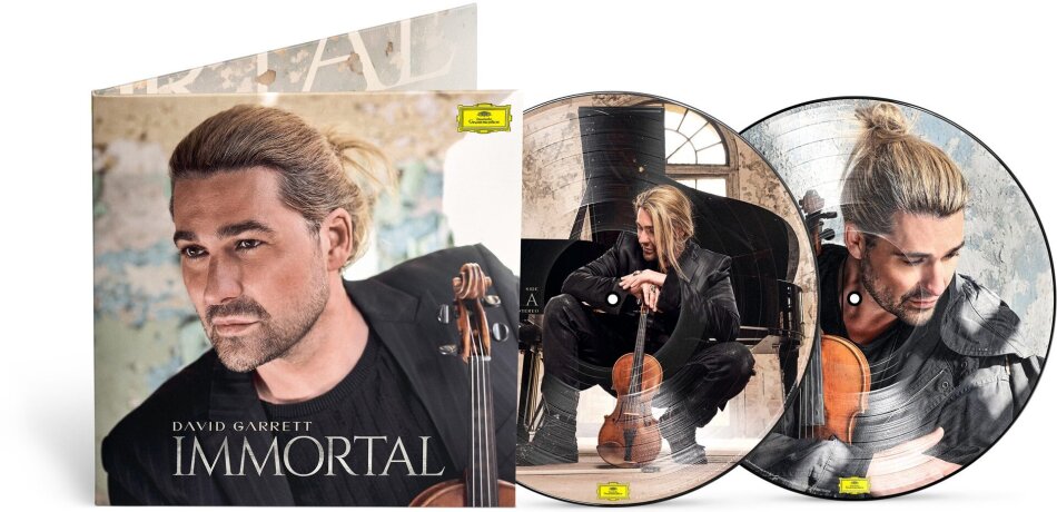 Claude Debussy (1862-1918), Johann Sebastian Bach (1685-1750), Fritz Kreisler (1875-1962), Wolfgang Amadeus Mozart (1756-1791) & David Garrett - Immortal Picture Disc, 2 LP