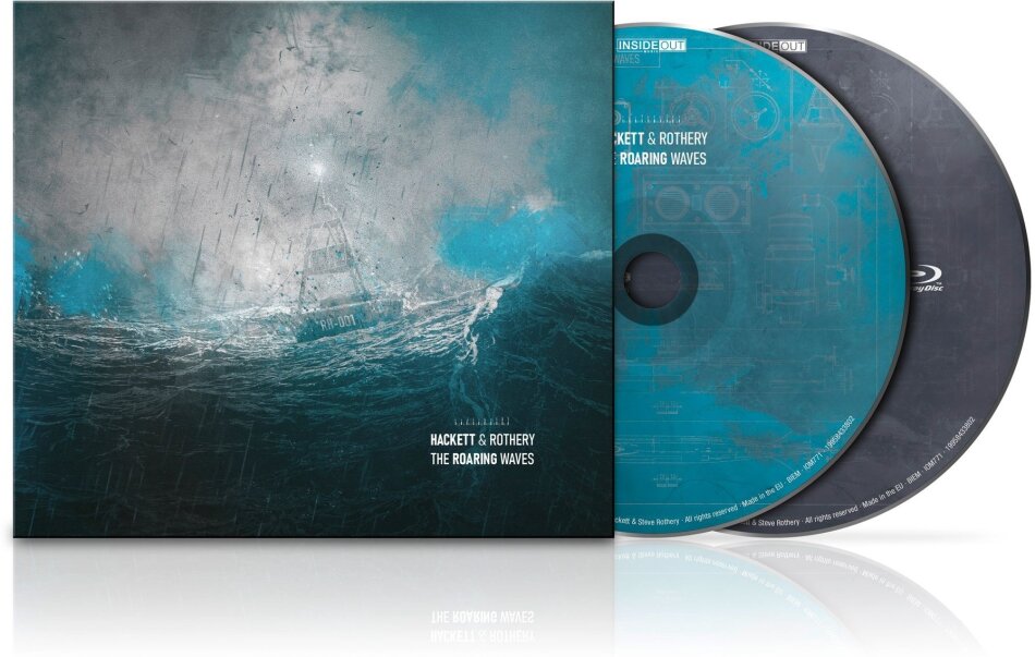 Steve Hackett & Steve Rothery (Marillion) - The Roaring Waves Limited Edition, CD + Blu-ray