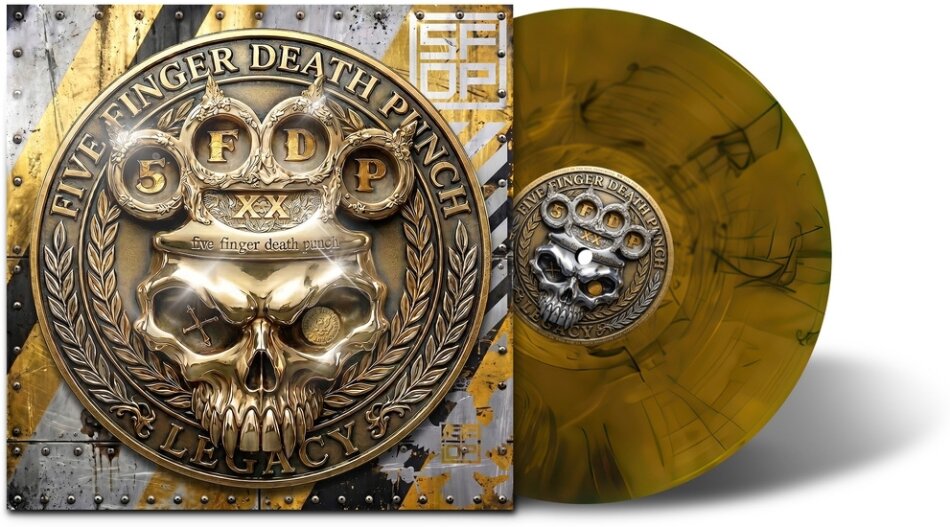 Five Finger Death Punch - Legacy Indies Exclusive, Amber Wave Vinyl, LP