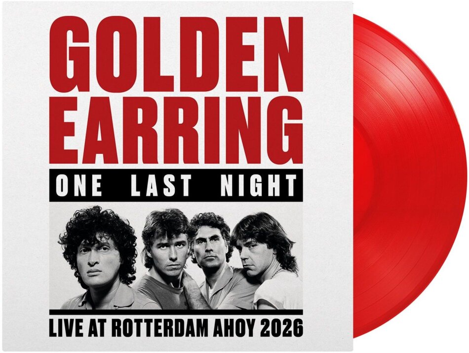 Golden Earring - One Last Night (Live At Ahoy Rotterdam 2026) Music On Vinyl, Red Vinyl, LP