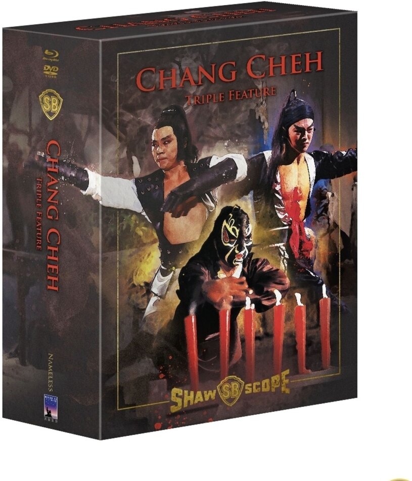 Chang Cheh - Triple Feature Cover A, Schuber, Shaw Brothers, Limited Edition, Mediabook, 3 Blu-rays + 3 DVDs