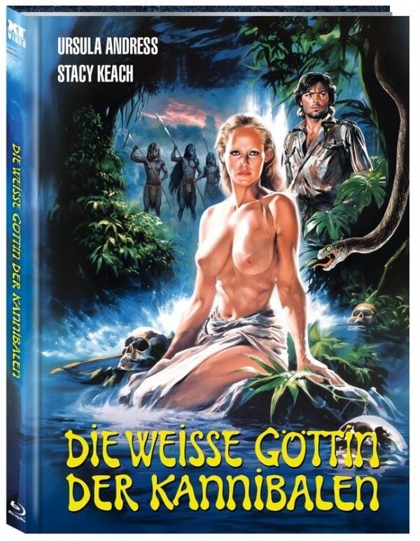 Die weisse Göttin der Kannibalen (1978) Cover C, Edizione Limitata, Mediabook, Blu-ray + DVD