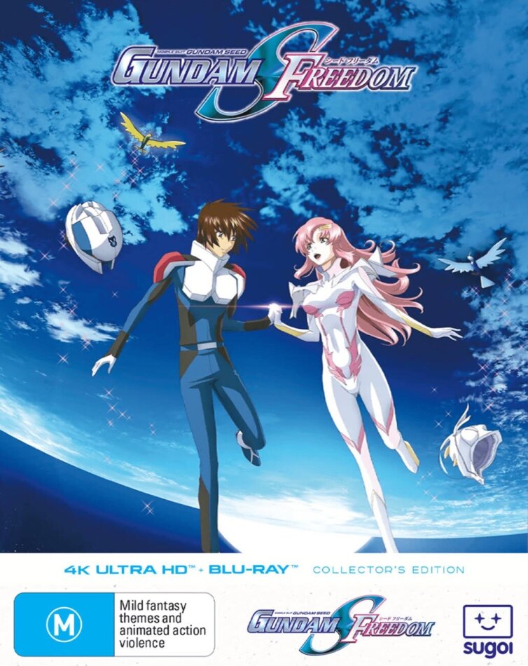 Mobile Suit Gundam SEED Freedom (2024) Australian Release, Collector's Edition, 4K Ultra HD + Blu-ray