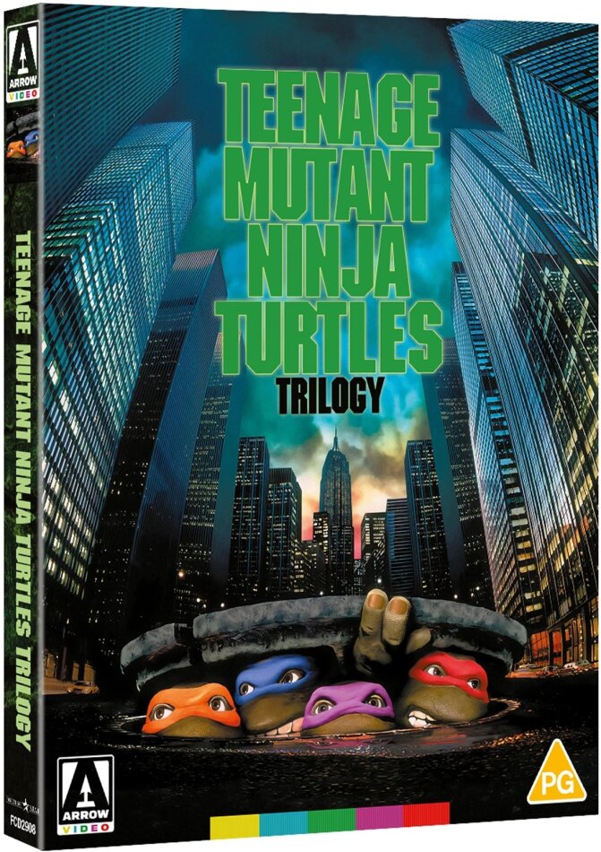 Teenage Mutant Ninja Turtles 1-3 - Trilogy 3 Blu-rays
