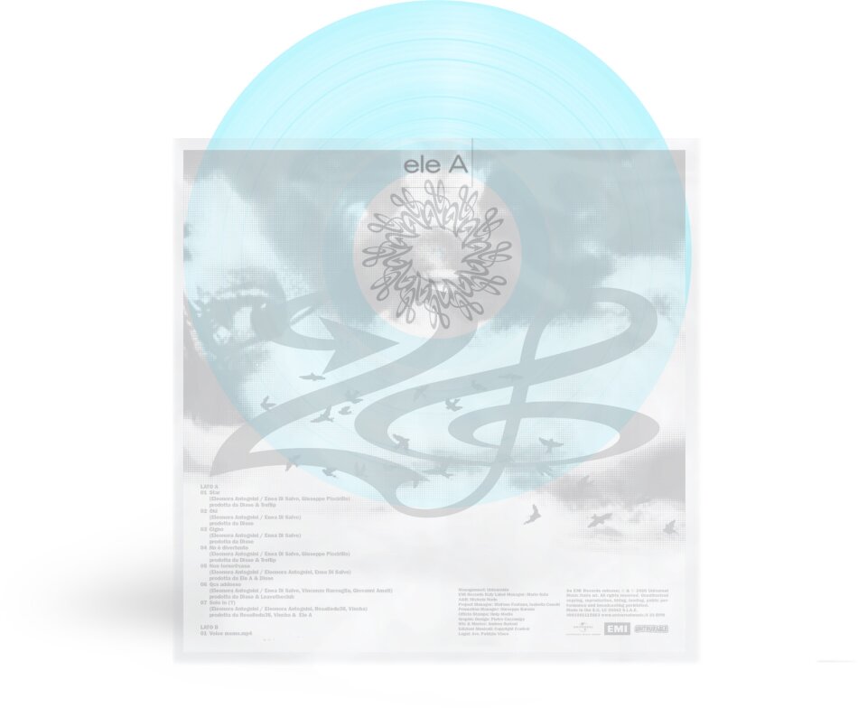 Ele A - 26 (EP) Transparent Baby Blue Vinyl , LP