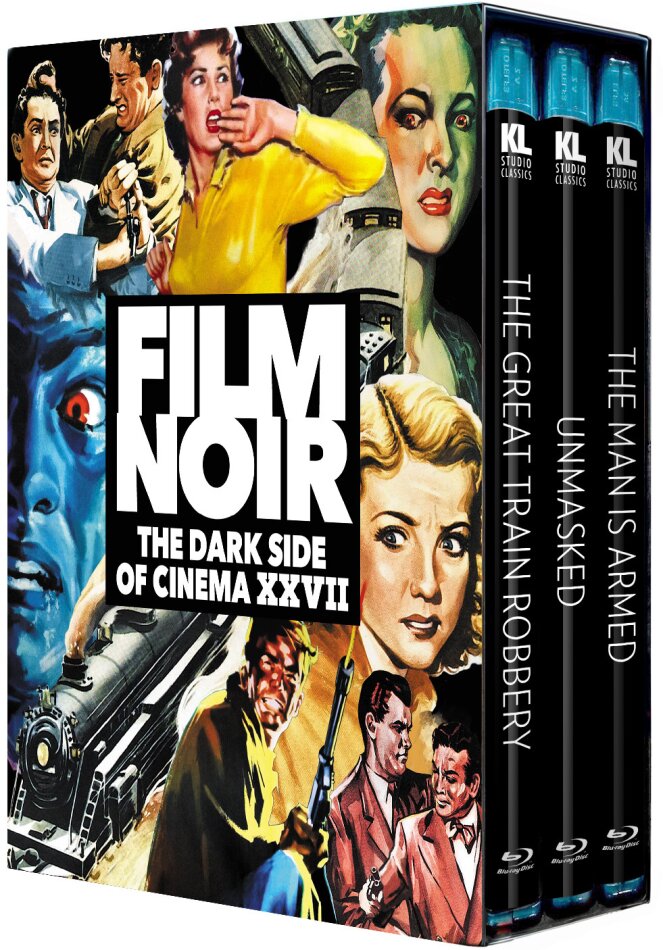 Film Noir: The Dark Side of Cinema XXVII Kino Lorber Studio Classics, 3 Blu-rays
